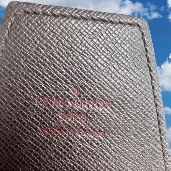 AUTHENTIC LOUIS VUITTON Damier Ebene Cigarette Case and Lipstick Case - Picture 7 of 12